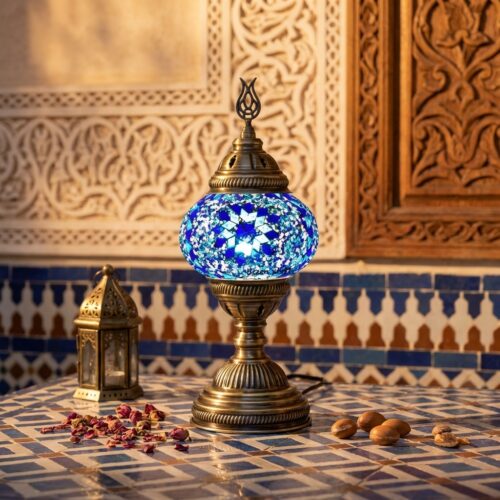 Veilleuse Mosaïque Style Riad